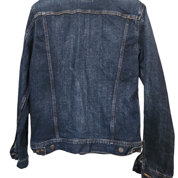 Old Navy jean jacket ḍark wash Small Mens - Picture 9 of 12